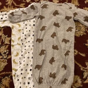 Bundle of 0-6 Month Sleeper Gowns